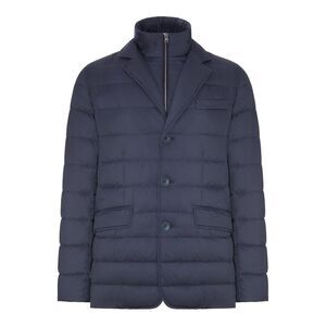 Herno Men Padded Blazer-Style Down Jacket With An Inner Bib